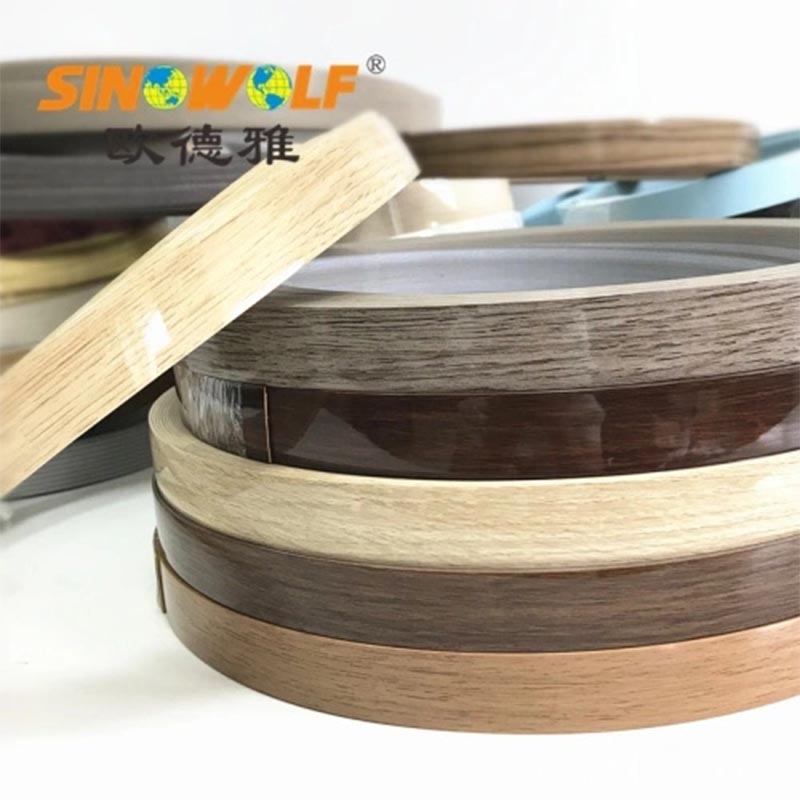 Furniture Accessory High Gloss PVC Edge Banding