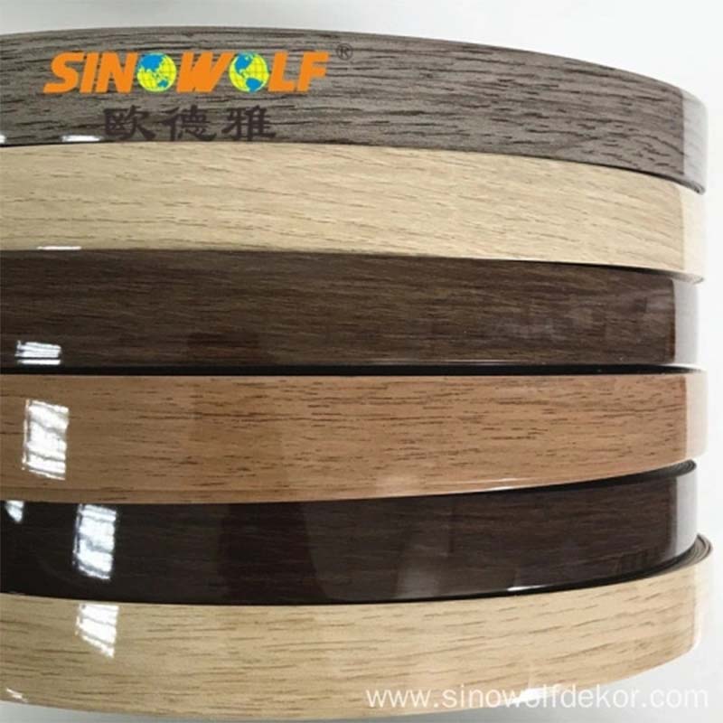 Hot Selling PVC Edge Banding High Gloss Color