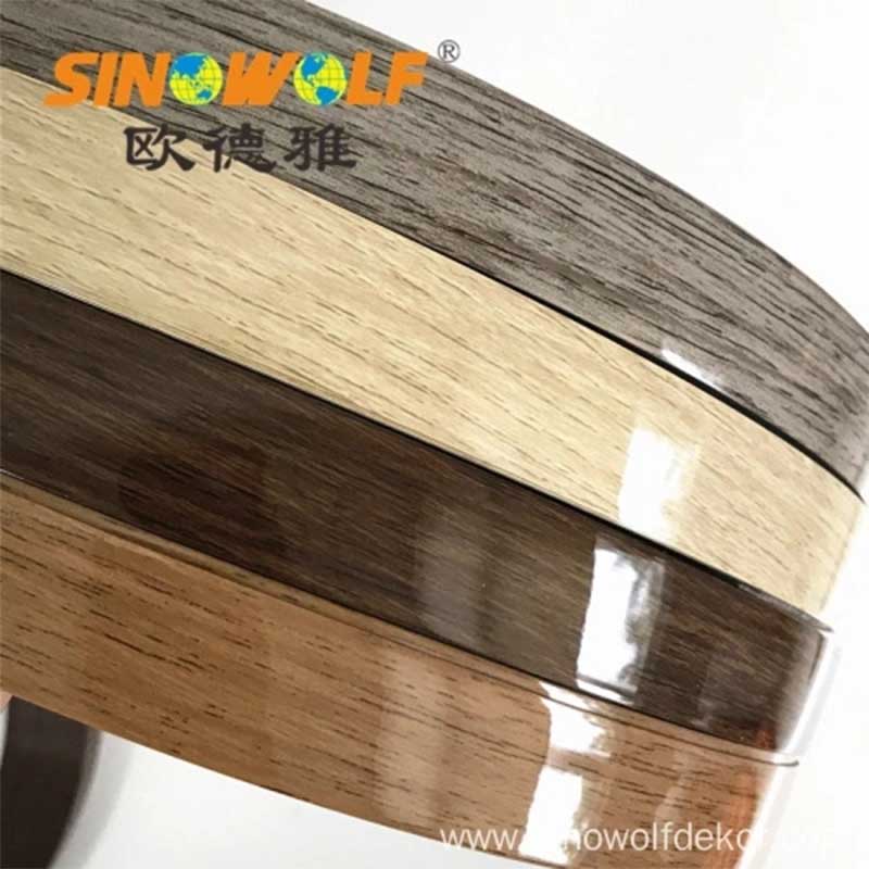 Hot Selling PVC Edge Banding High Gloss Color