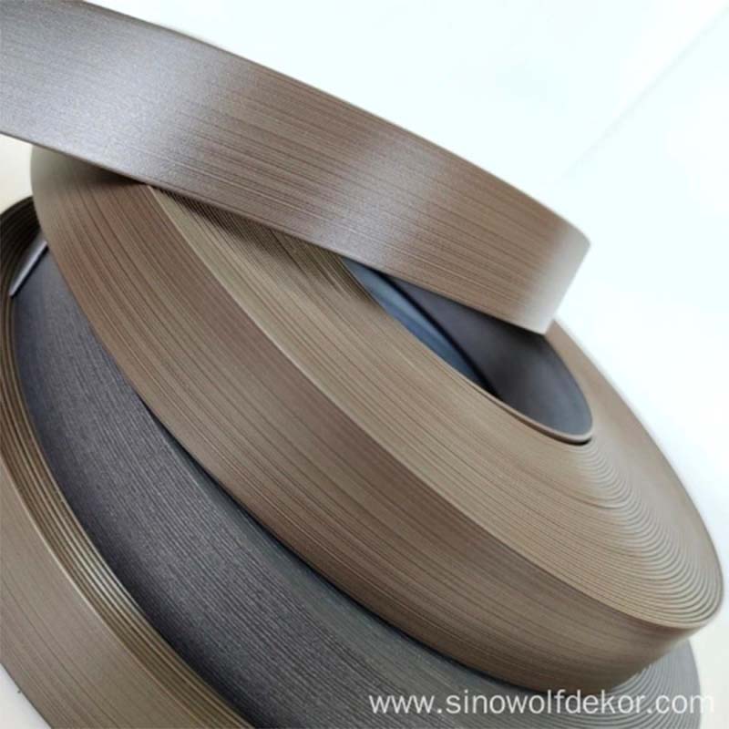 PVC Edge Sealing Plastic Cabinet Edge Sealing Strip